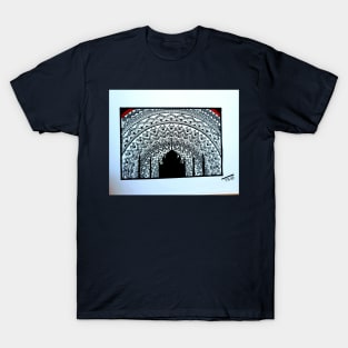 Tajmahal Mandala T-Shirt